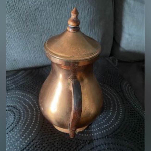 Vintage genin Trudeau Montreal copper teapot. - Picture 2 of 5